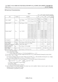 S-1317A10-A4T2U4 Datasheet Page 7