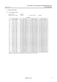 S-1333D35-M5T1U3 Datasheet Page 5