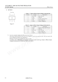 S-13A1H35-U5T1U3 Datasheet Pagina 14