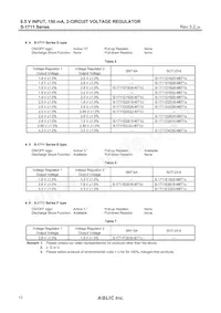 S-1711H2518-M6T1G Datasheet Page 12