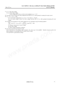 S-1711H2518-M6T1G Datasheet Page 17