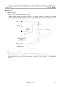 S-1721E3312-M6T1U Datasheet Page 21