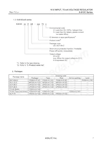 S-812C50AY-B-G Datasheet Page 7
