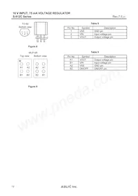 S-812C50AY-B-G Datasheet Page 12