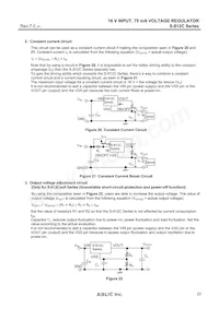 S-812C60BPI-C5OTFG Datasheet Page 23