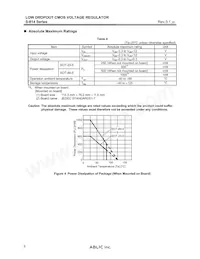 S-814A60AUC-BDYT2G Datasheet Page 6