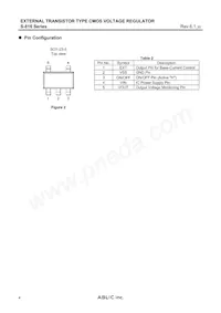 S-816A34AMC-BAIT2G Datasheet Page 4