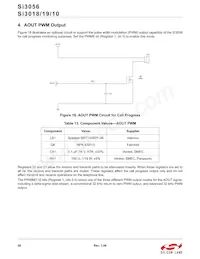 SI3010-FSR Datasheet Page 20