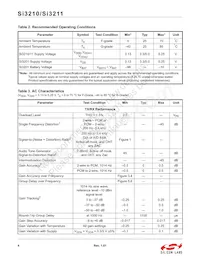 SI3210-GT Datasheet Page 4