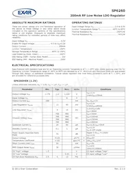 SP6260DEK-L/TR數據表 頁面 2
