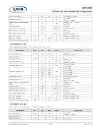 SP6260DEK-L/TR Datasheet Page 5