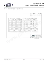 SPX29301T5-L-3-3/TR Datasheet Pagina 9