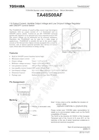 TA48S00AF(T6L1 Datasheet Cover