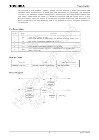 TA48S00AF(T6L1 Datasheet Pagina 2