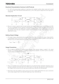 TA48S00AF(T6L1 Datasheet Page 5