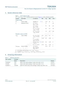 TDA3664AT/N1/N Datasheet Page 2