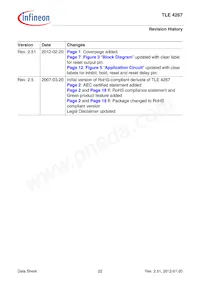 TLE4267NKSA1 Datasheet Page 22