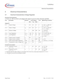 TLE72742GATMA1 Datasheet Page 8