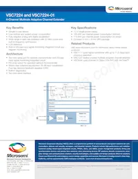 VSC7224EV 데이터 시트 페이지 2