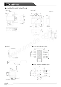 XC6222D501PR-G Datasheet Page 22