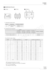 XC6505B801PR-G Datasheet Pagina 23