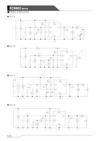 XC6602B181PR-G Datasheet Pagina 6