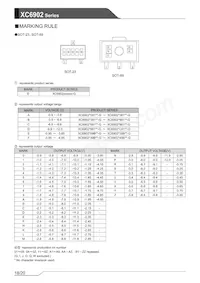 XC6902NC01PR-G Datasheet Pagina 18