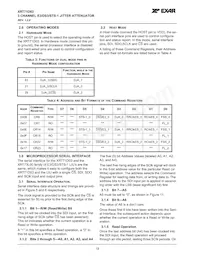 XRT71D03IVTR-F Datasheet Pagina 20