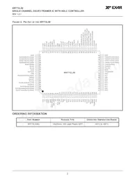 XRT72L50IQTR-F Datasheet Page 2