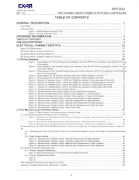 XRT72L52IQTR-F Datasheet Page 3
