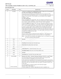 XRT72L52IQTR-F Datenblatt Seite 20