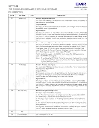 XRT72L52IQTR-F Datenblatt Seite 22