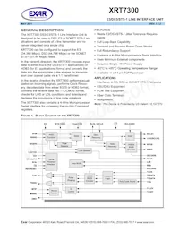 XRT7300IVTR-F Datasheet Cover