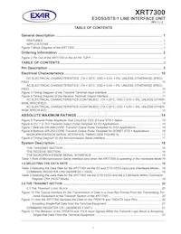 XRT7300IVTR-F Datasheet Pagina 3