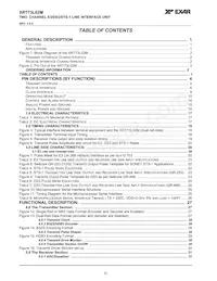 XRT73L02MIVTR-F Datasheet Page 4