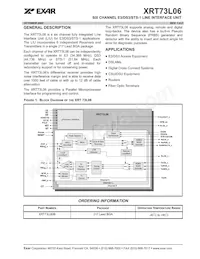 XRT73L06IB-F Datasheet Cover
