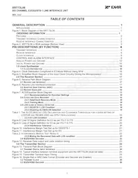 XRT73L06IB-F Datasheet Pagina 4