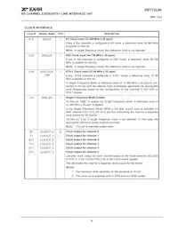 XRT73L06IB-F Datasheet Page 11