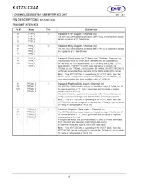 XRT73LC04AIV Datasheet Page 8