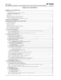 XRT75L06DIB-F Datasheet Page 4