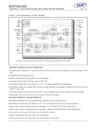 XRT75VL00DIVTR-F數據表 頁面 2