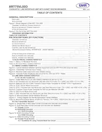 XRT75VL00DIVTR-F Datasheet Page 4