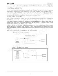 XRT83SL34IV-F Datasheet Page 21