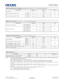 ZXTR1135PD8-13 Datasheet Page 2