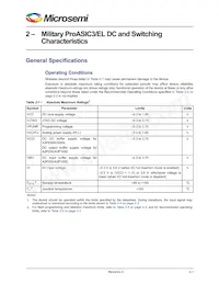 A3P250-QNG132T Datasheet Page 13
