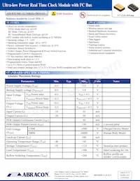 AB-RTCMC-32.768KHZ-IBO5-S3-T Datasheet Cover