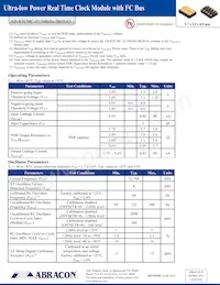 AB-RTCMC-32.768KHZ-IBO5-S3-T Datasheet Page 3