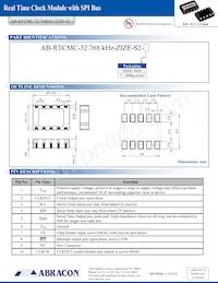 AB-RTCMC-32.768KHZ-ZIZE-S2-T Datasheet Pagina 5