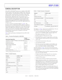 AD21369WBSWZ102 Datasheet Page 3