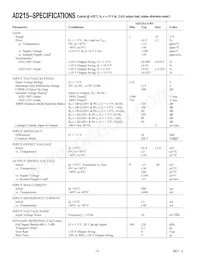 AD215BY Datasheet Page 2